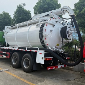 Camion d'aspiration des eaux usées FOTON 6*4 20CBM, camion-citerne à boues de 20000L avec déchargement hydraulique automatique - Product Image 5