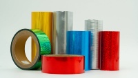 Rouleaux de feuille de dorure à chaud en PET durable pour diverses applications, feuille d'argent pour boîtes cadeaux rigides de luxe personnalisées – Vente en gros