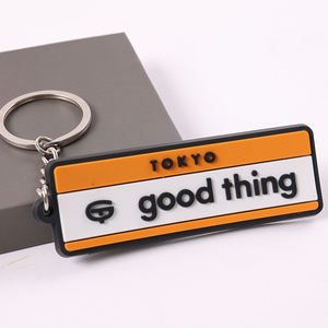 Llavero Promocional Personalizado Ecológico de Aleación de Zinc, PVC Suave, Logotipo Personalizado, Letra de Silicona 2D - Product Image 2