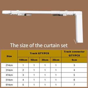 Best-Selling Electric <strong>Curtain</strong> <strong>Motor</strong> Kit Smart Voice-Controlled DIY Metal <strong>Curtain</strong> Poles for Bedroom Living Room - Product Image 4