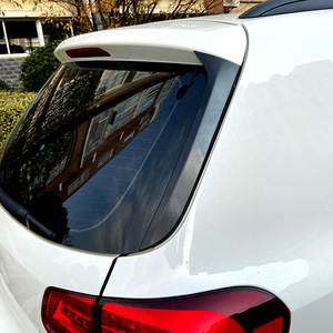 Volkswagen Rear Bumper Spoiler <b>Wing</b> ABS All <b>Black</b> For Tiguan MK1 2007-2016 - Product Image 2