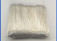 Fil émaillé de 0,4 mm pour enseignes au néon (argenté) pour mini-lettres en relief et renforcement de l'alimentation des bandes LED (paquet de 2000)