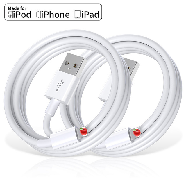 The USB Charging Cable for Apple Phones on E-commerce  Suitable Data  Flash Charging