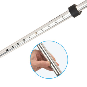 Bastón de cuatro patas Wei Yikang, ajustable en altura, de aleación de aluminio, para apoyo de movilidad para personas mayores - Product Image 5