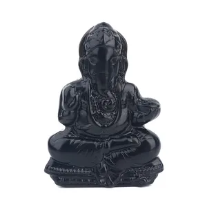 Kristall Ganesha Statue Feng Shui Hochwertige Großhandel handgemachte Kristall Ganesha