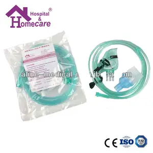 CE Approved Customized Sizes PVC Disposable Face Nebulizer Mask Kit For Medical Use