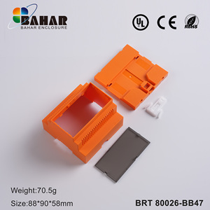 Zzz BRT 80026 PLC ABS plastik kutu DIN ray muhafazası & elektrik kutusu konut endüstriyel elektronik yeni modüler muhafaza - Product Image 6