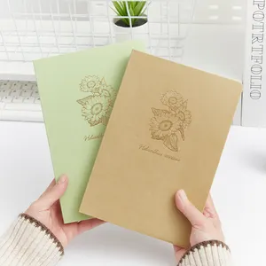 LION Manufacture High Quality Cute Softcover Embossed Customizable Notebooks