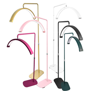Fosoto Nhanh Chóng Vận Chuyển LED Nửa Trăng Lông Mi Mở Rộng Đèn Sàn Vẻ Đẹp Salon Làm Cho Vòng Ánh Sáng Cho Móng Tay Nghệ Sĩ Lông Mi Mở Rộng - Product Image 1