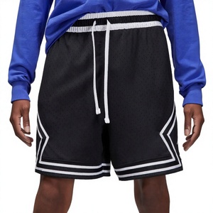 <b>Blank</b> 100% Polyester Woven Sporty Drawstring Mid Waterproof Printed Basketball Shorts Breathable Team Uniform OEM Service - Product Image 3