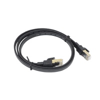 Kabel Ethernet Tembaga Murni Cat 8 Kabel Patch Cat8 Kabel Jaringan