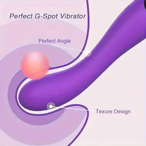 Vibromasseur adulte pour femmes, gode étanche, stimulateur de clitoris avec vibration à 10 vitesses, masseur sexuel silencieux rechargeable - Product Image 5