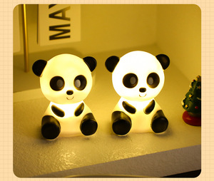 Lampe de chevet lumineuse LED en plastique mignon pour la décoration d'ambiance - Product Image 2