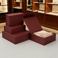 Boîte pliante magnétique en papier avec logo personnalisé, prix de gros, design économique, emballage de bougies, boîte cadeau en carton rigide de luxe pour cadeaux