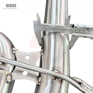 Tuyaux d'échappement Catback en acier inoxydable SD 304 pour BMW M3/M4 G80/G82/G8X 3.0T 2021-2026, système d'échappement de tuning, <span class=keywords><strong>double</strong></span> tuyaux - Product Image 4