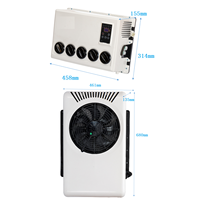 Fournisseur de climatiseurs de stationnement split 12V 24V, unité de climatisation électrique 2100W pour camping-car et motorhome