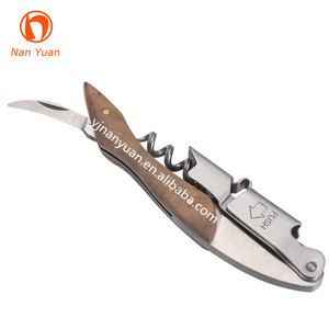 Tire-bouchon en bois blanc ouvre-bouteille de vin et de bière en palissandre de conception élégante professionnelle - Product Image 4