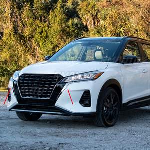 สำหรับนิสสัน คิกส์ ปี 2021 2022 2023 ชุดแต่งขอบกันชนหน้าโครเมียม - Product Image 5