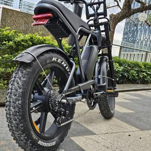 Vélo Hybride Électrique OUXI H9 avec Pneus Larges, Frein Hydraulique, Moteur 250W/1000W – Entrepôt UE pour la Ville - Product Image 2