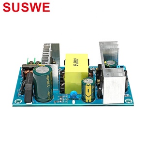 SUSWE AC-<span class=keywords><strong>DC</strong></span> 110-220V 24V <span class=keywords><strong>DC</strong></span> 6A 150W מודול אספקת חשמל עם מתג פלט יחיד לוח חשוף הגנה מפני עומס יתר/קצר חשמלי -40C - Product Image 6