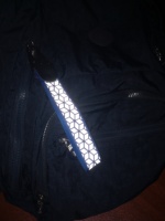 Étiquette de fermeture éclair réfléchissante personnalisée, pendentif réfléchissant, porte-clés de sécurité réfléchissant pour sac à dos, gadgets réfléchissants