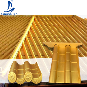 Cao cấp sang trọng Cung điện, Võ đường, Cung điện Hoàng gia, KHÁCH SẠN VƯỜN màu vàng lợp ngói Composite tấm lợp - Product Image 6