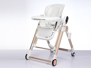 Chaise haute bébé avec contrôle musical, plateau écologique, portable, réglable en hauteur, haut de gamme et multifonctionnelle, en vente - Product Image 2