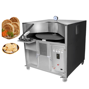 Four à disque rotatif commercial électrique pour la cuisson de roti tandoori, de pain pita et de pain arabe, avec brûleur à gaz, pour restaurant - Product Image 2