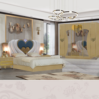 Hotel Wohnung Schlafzimmer Set Wohn möbel Bett mit Kopfteil