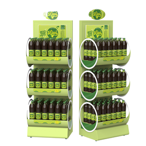 Étagères de présentation en fer avec revêtement en poudre à 4 niveaux - Product Image 1