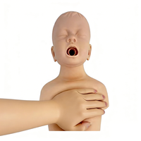 Mannequin PVC pour la formation en premiers secours, modèle de sauvetage en cas d'étouffement, enfant, obstruction des voies respiratoires, Heimlich, CPR, taille humaine