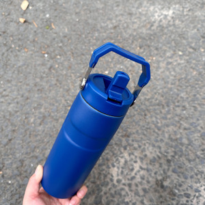 Botella de Agua Dd3976 de Acero Inoxidable, Aislada, a Prueba de Fugas, Libre de BPA, Ligera, de 16 oz, con Pajita Abatible 2.0, 12-24 Horas - Product Image 2