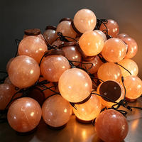 Lampe en sel rose de l'Himalaya naturel en gros, lampe en sel de cristal de roche avec base en bois, décoration pour la maison et la chambre, veilleuse, OEM disponible