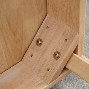 Nordic Solid <b>Wood</b> <b>Dining</b> <b>Table</b> Set 6 Piece <b>Extendable</b> Walnut Color <b>Dining</b> Room Furniture - Product Image 3