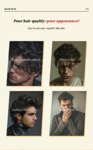 Ready Stock Strong Hold Aqua <strong>Hair</strong> Wax <strong>Gel</strong> for <strong>Men</strong> 125g - Product Image 5