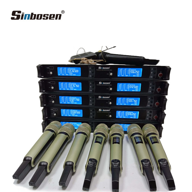 AS-9K Digital Karaoke Uhf  2 Channel Wireless Handheld Microphone System