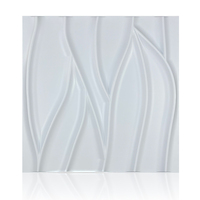 Panneaux muraux 3D en PVC à motif floral moderne, écologiques, résistants au feu, revêtement décoratif intérieur, cuisine, extérieur, salle de bain, salle de sport