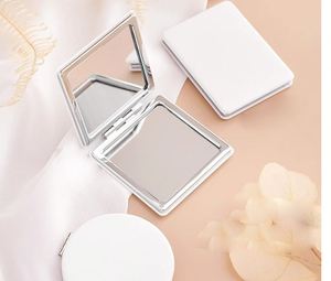 Miroir carré miniature monochrome pliable de haute qualité, modèle ordinaire, pour les voyages - Product Image 2