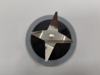 Pièces de rechange en cuivre pour mixeur électrique domestique BEISHUN National Electric USB/Electric, base noire, ensemble de lames en acier inoxydable