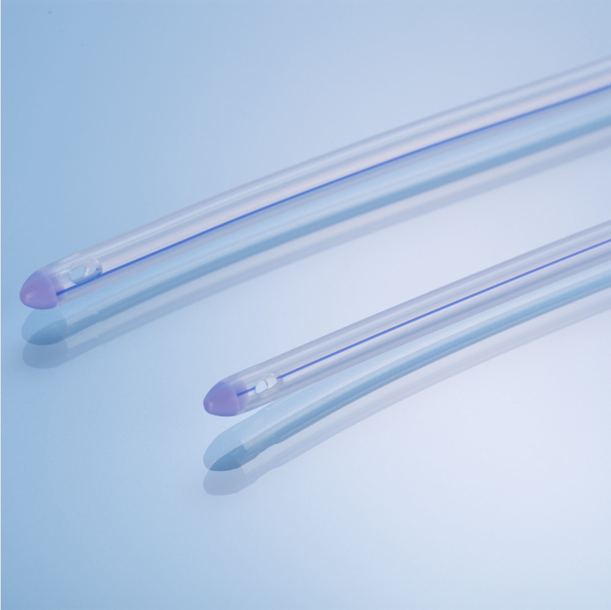 Catéter Foley de silicona desechable, estéril, de dos vías, con balón, de diferentes tamaños, aprobado por la CE, 8FR-10FR