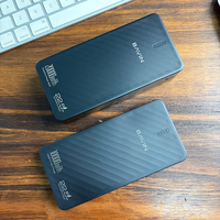 Batería Externa Portátil de 20000 mAh al por Mayor, Logotipo Personalizado, Promociones, PC1185 PC1191, Batería Externa Simple de 10000 mAh y 22.5 W para Teléfono Móvil