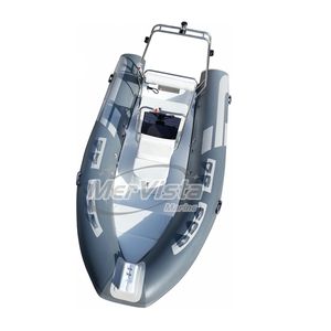 Haute qualité 14ft RIB430 <span class=keywords><strong>coque</strong></span> en fibre de verre semi-rigide Hypalon/PVC bateaux de pêche gonflables - Product Image 6