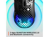 Ratón Inalámbrico para Juegos SteelSeries Aerox 5, 18000 CPI, Sensor TrueMove Air, Ultraligero, Resistente al Agua