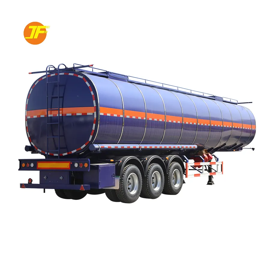 Factory Heavy Duty 2 3 Axle Large Capacity Fuel Tank Oil Transport Tanker Semi Trailer