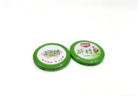 Tapas de rosca de metal de hojalata de alta calidad de 70 mm redondas, personalizadas, impresas, para latas de vino dulce, grado alimenticio, suministro directo de fábrica