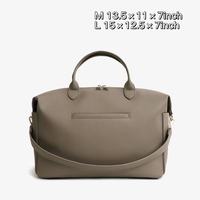 Sac à langer élégant pour femme et bébé, organisateur de couches en PU, portable avec sangle, 9 poches, sac fourre-tout personnalisé