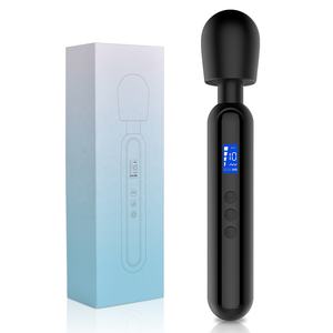 Juguetes novedosos para adultos vibrador de punto G vibración potente vibrador de varita mágica Led masajeador de varita USB - Product Image 6