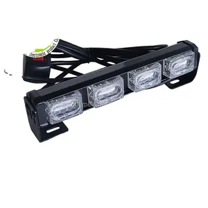 Bộ Thanh Đèn Nhấp Nháy Cảnh Báo Khẩn Cấp Cố Vấn Giao Thông 7 Chế Độ LED 12 "(Màu Đỏ) Cho Xe Thông Dụng