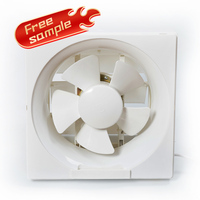 8 10 Inci 500 1500 2000 2500 3000 Cfm Kdk Ruang Merokok Wall Mounted Exhaust Fan untuk Ruang Kelas Kamar Tidur