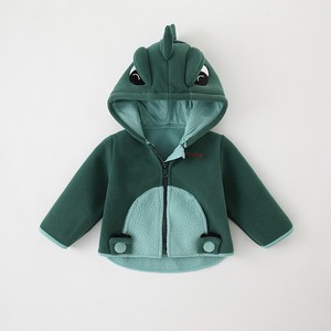 Veste polaire pour bébés garçons, manteaux chauds et épais, à capuche, rembourrés avec fermeture éclair, vêtements d'extérieur pour enfants, collection automne et hiver - Product Image 3